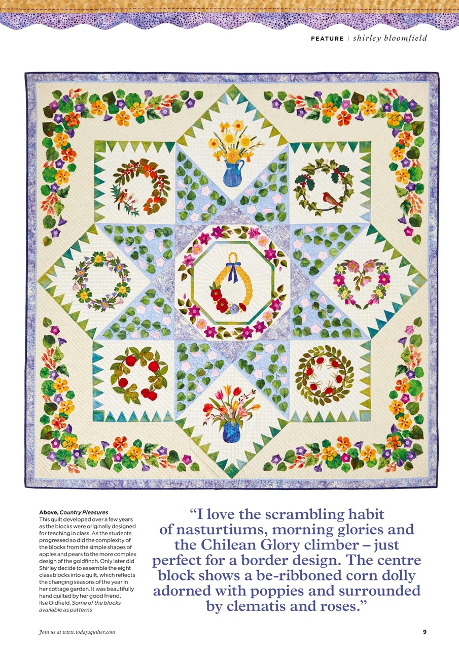 Today’s Quilter Preview Pages