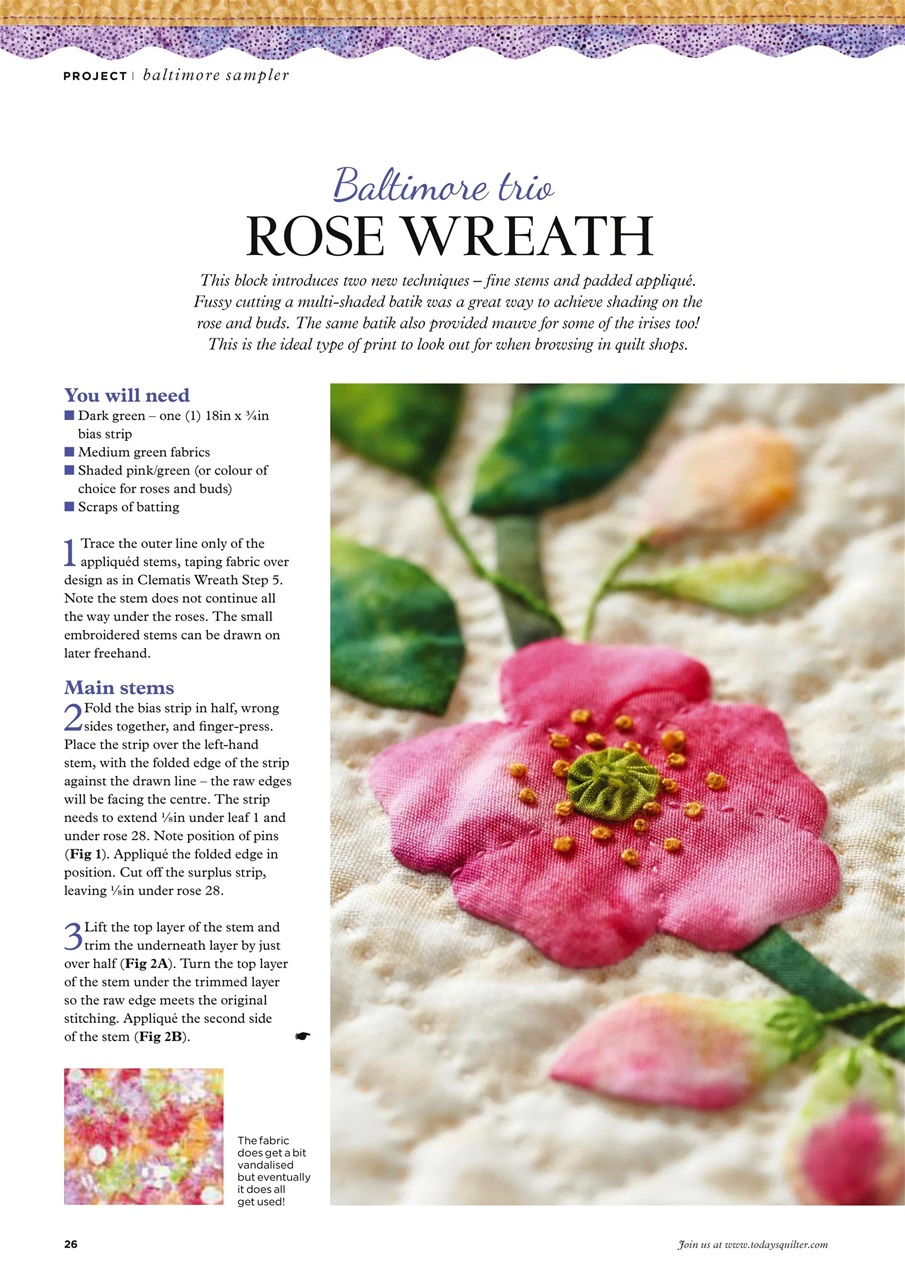 Today’s Quilter Preview Pages