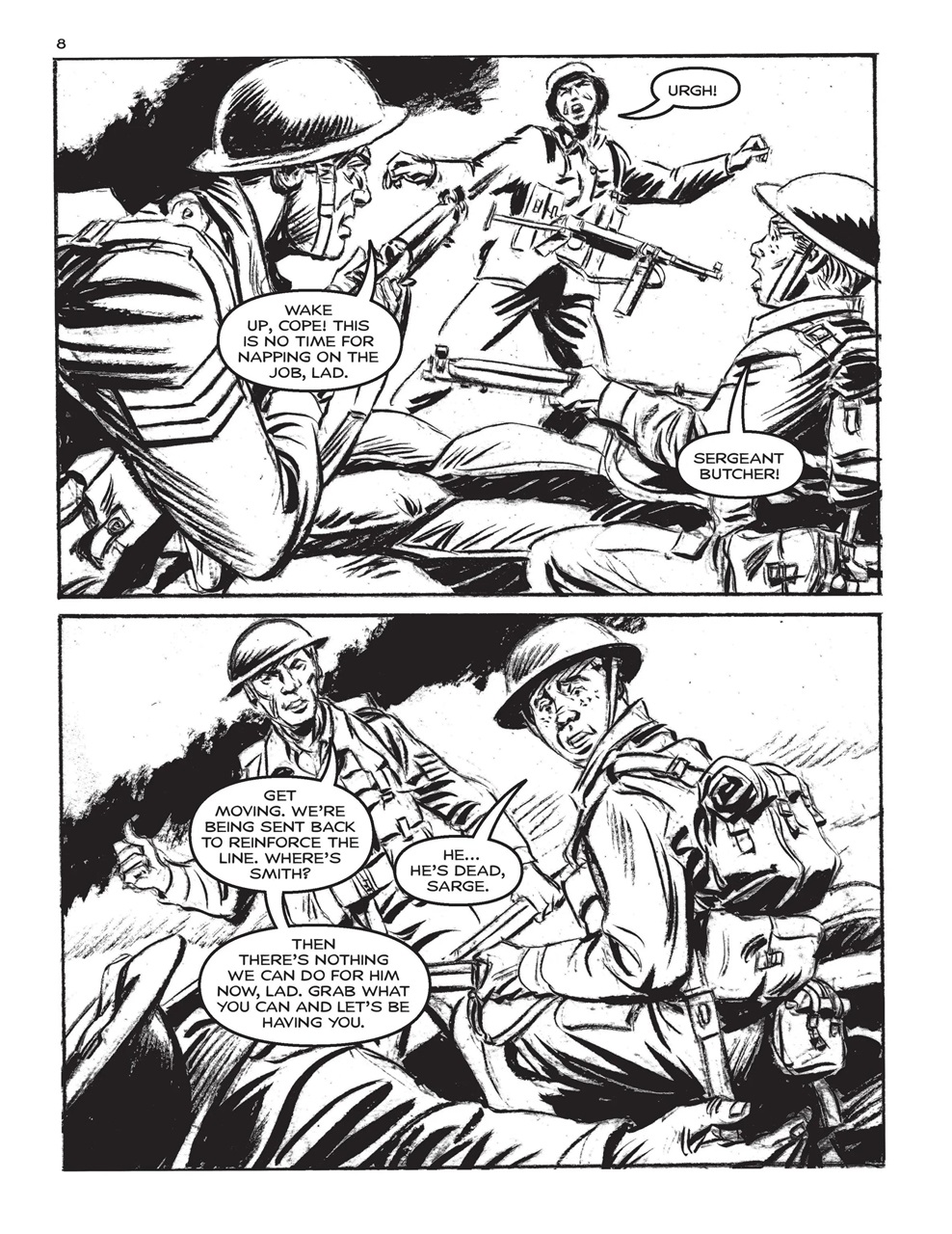 Commando Preview Pages