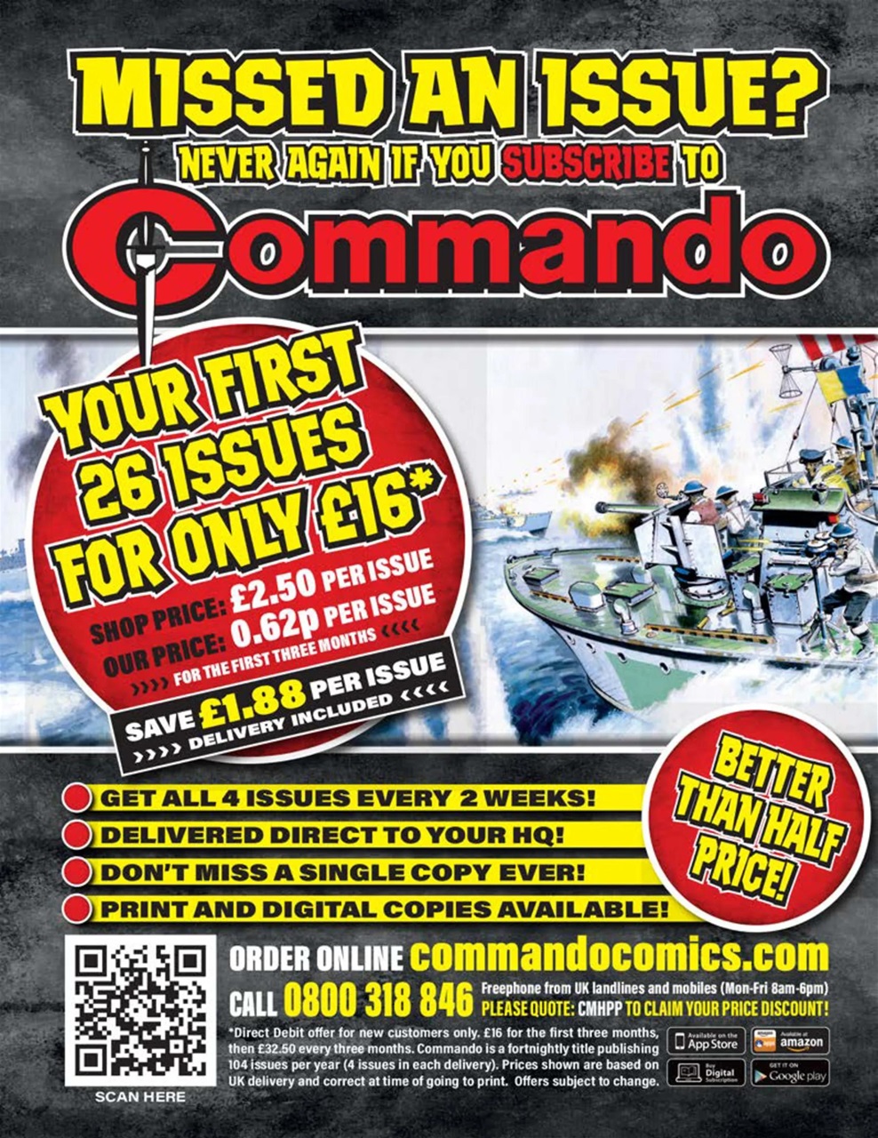 Commando Preview Pages