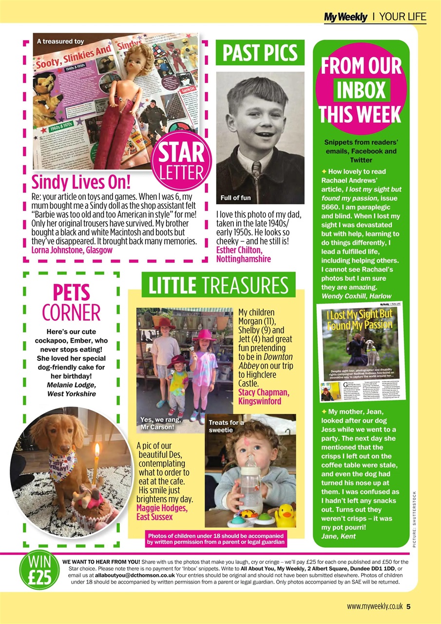 My Weekly Preview Pages