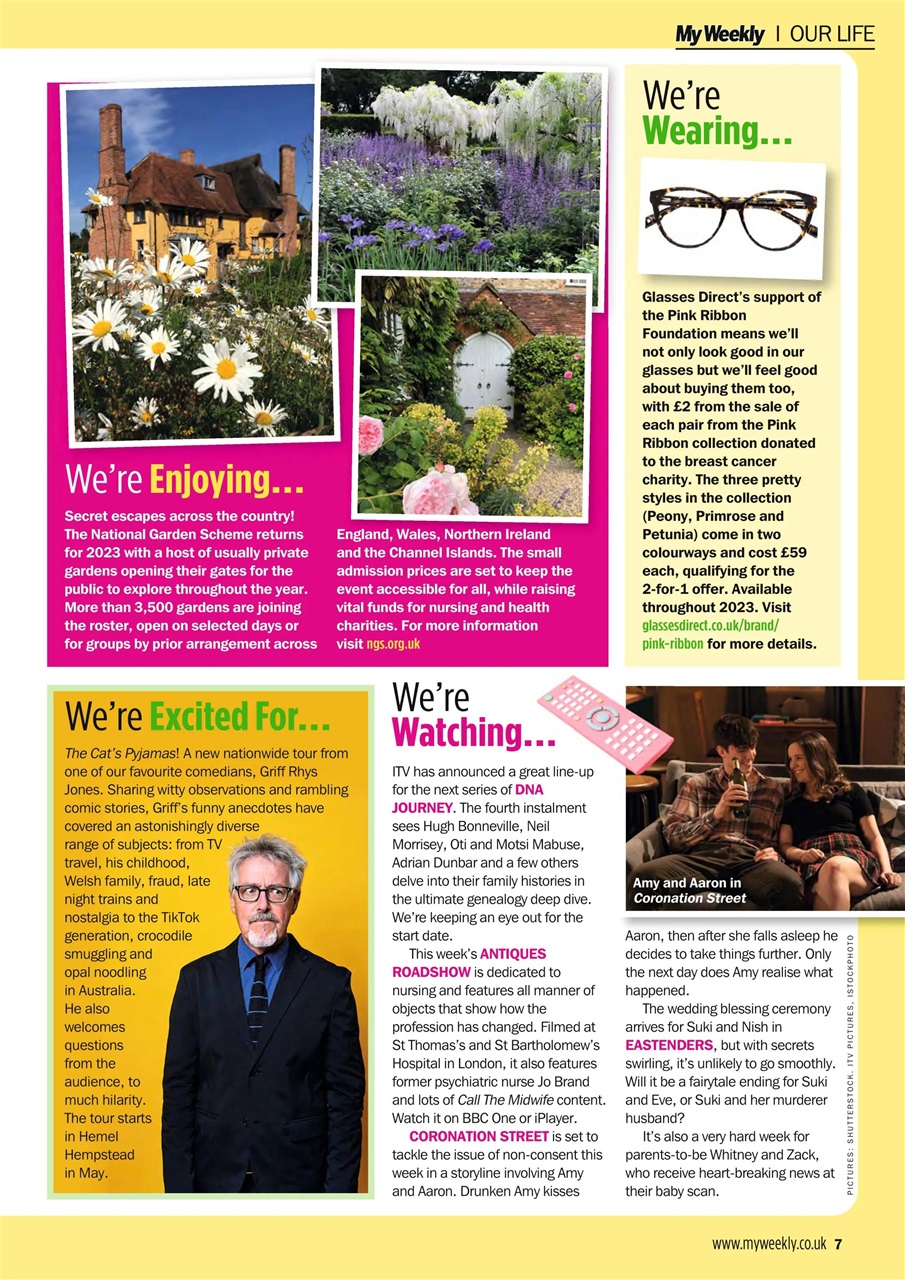 My Weekly Preview Pages