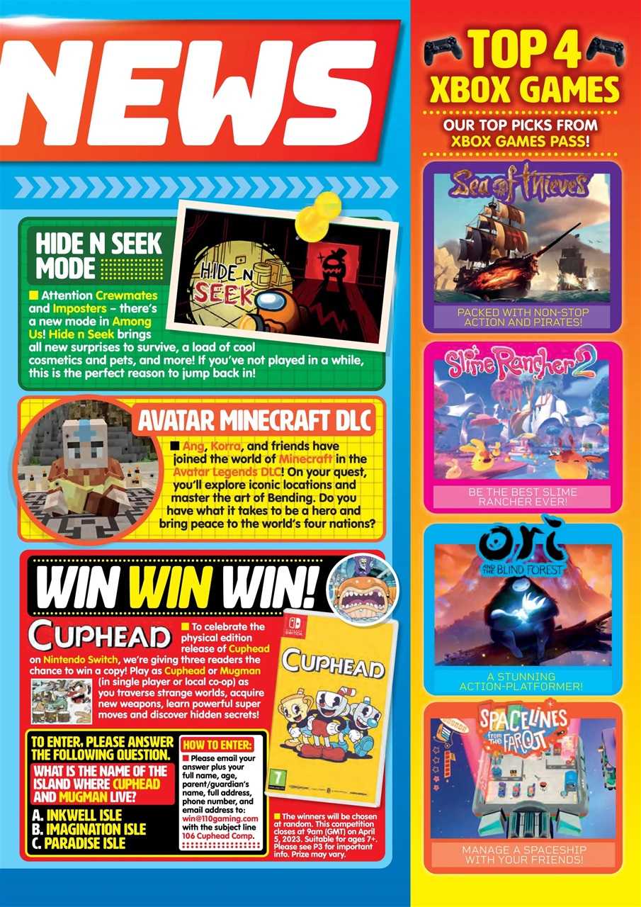 110% Gaming Preview Pages