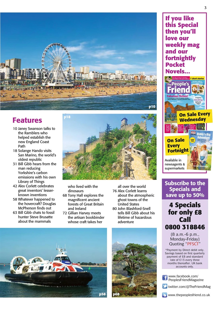 The People’s Friend Special Preview Pages