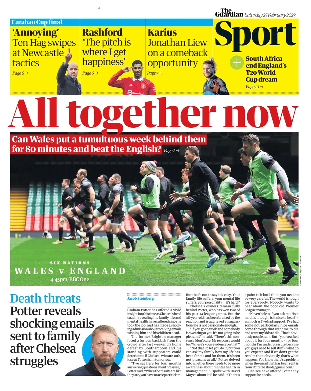 The Guardian Newspaper Preview Pages