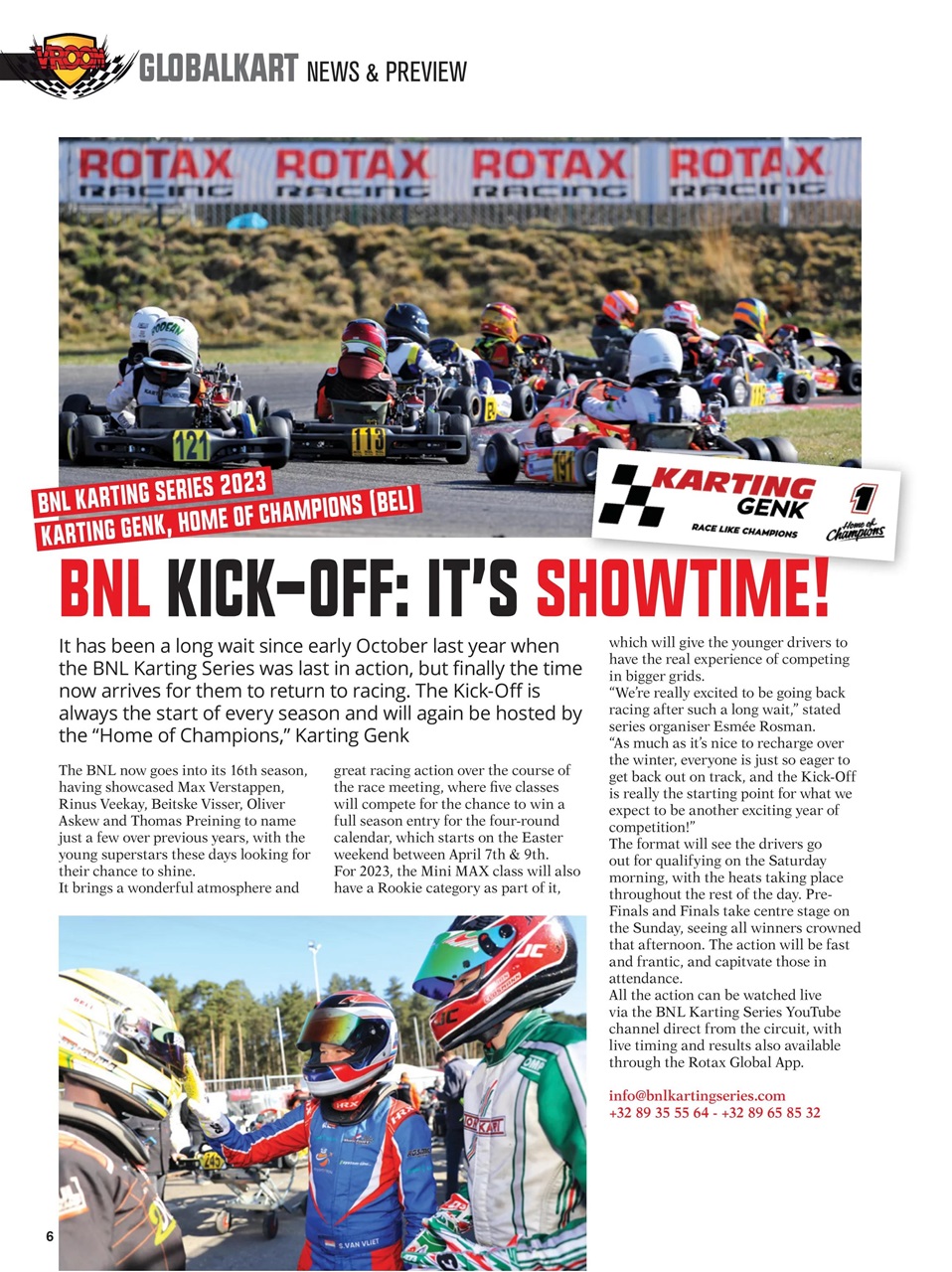 Vroom International Preview Pages