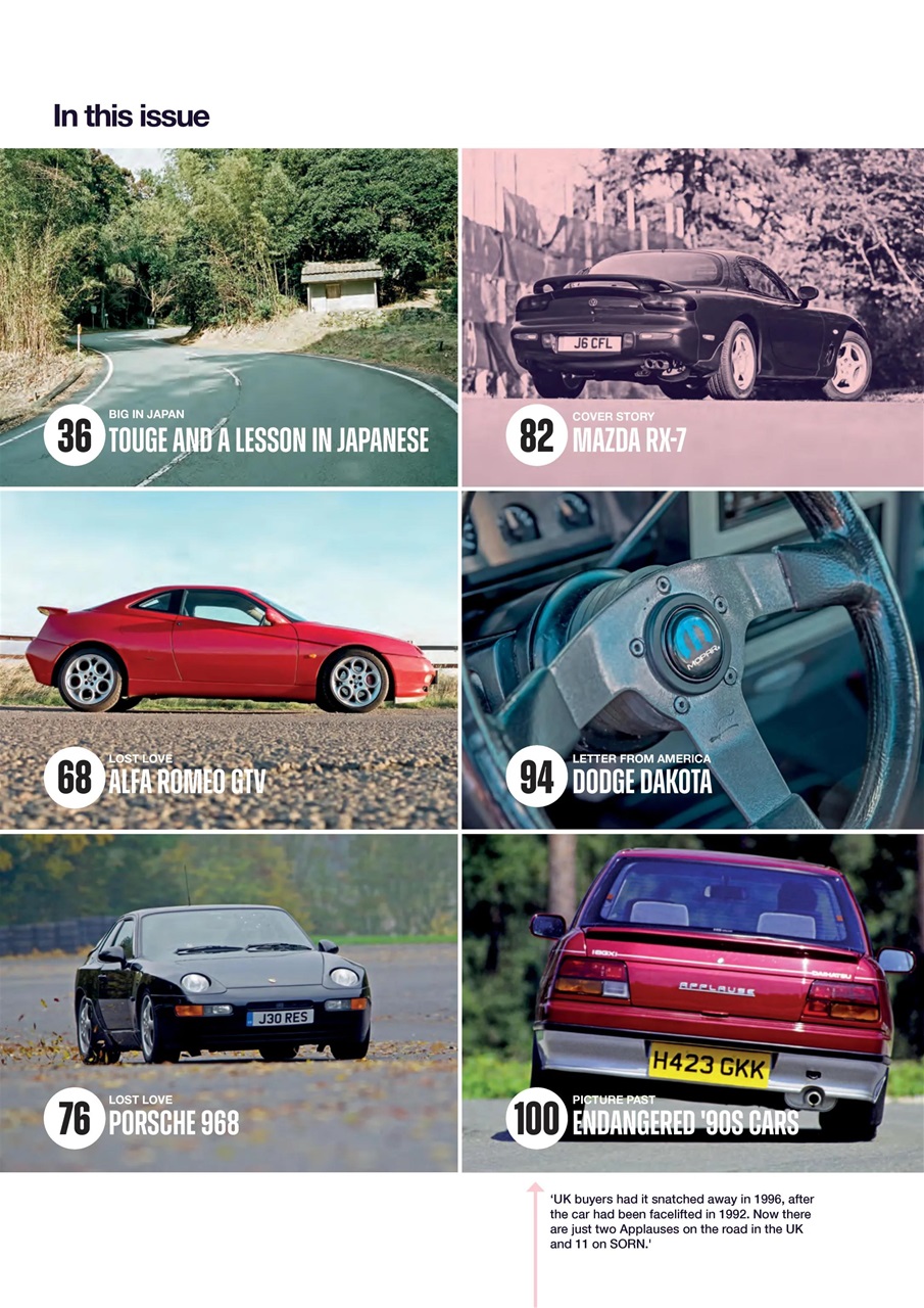 Classic Retro Modern Magazine Preview Pages