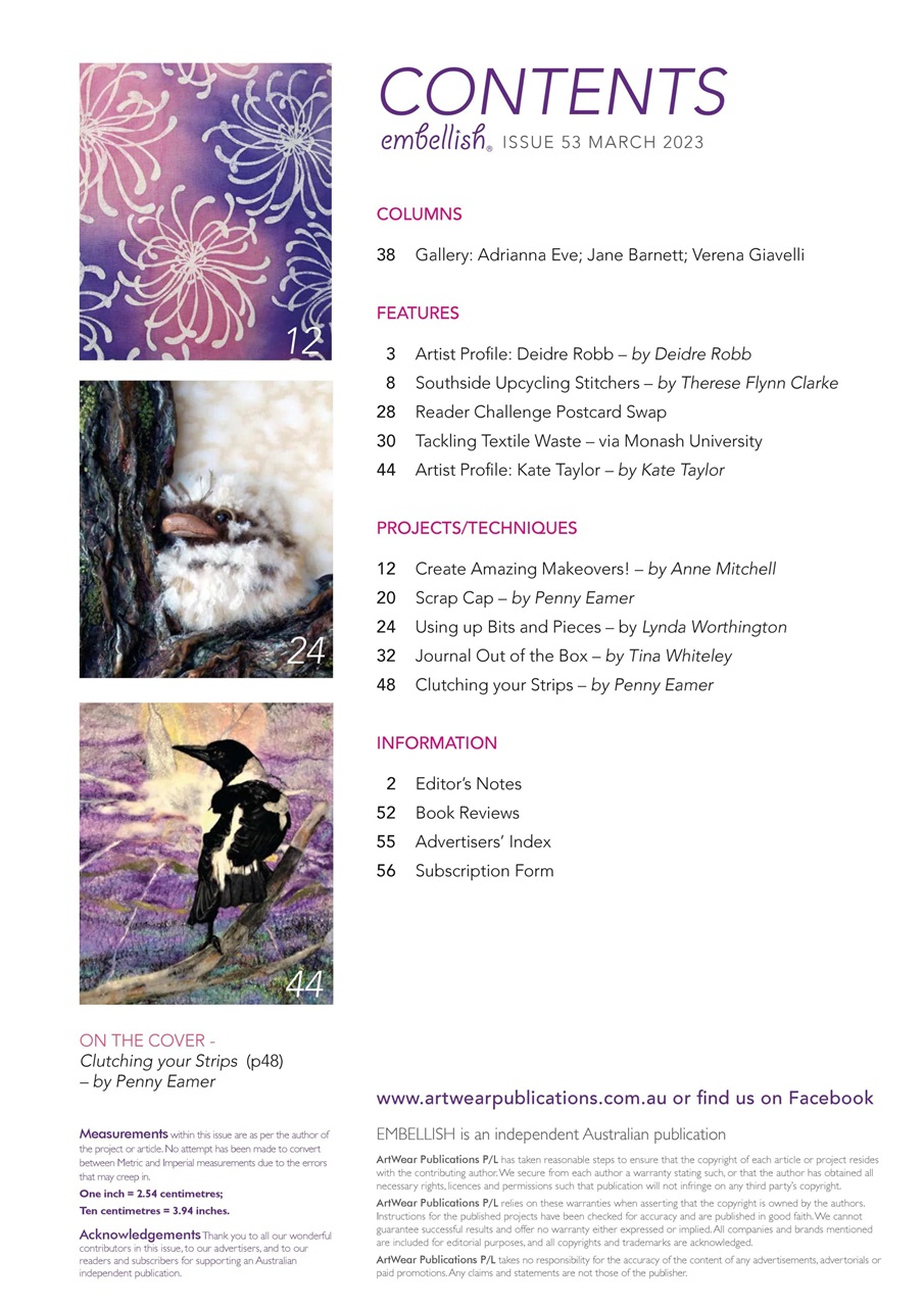 Embellish Preview Pages