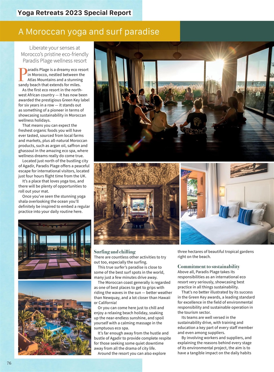 OM Yoga Magazine Preview Pages