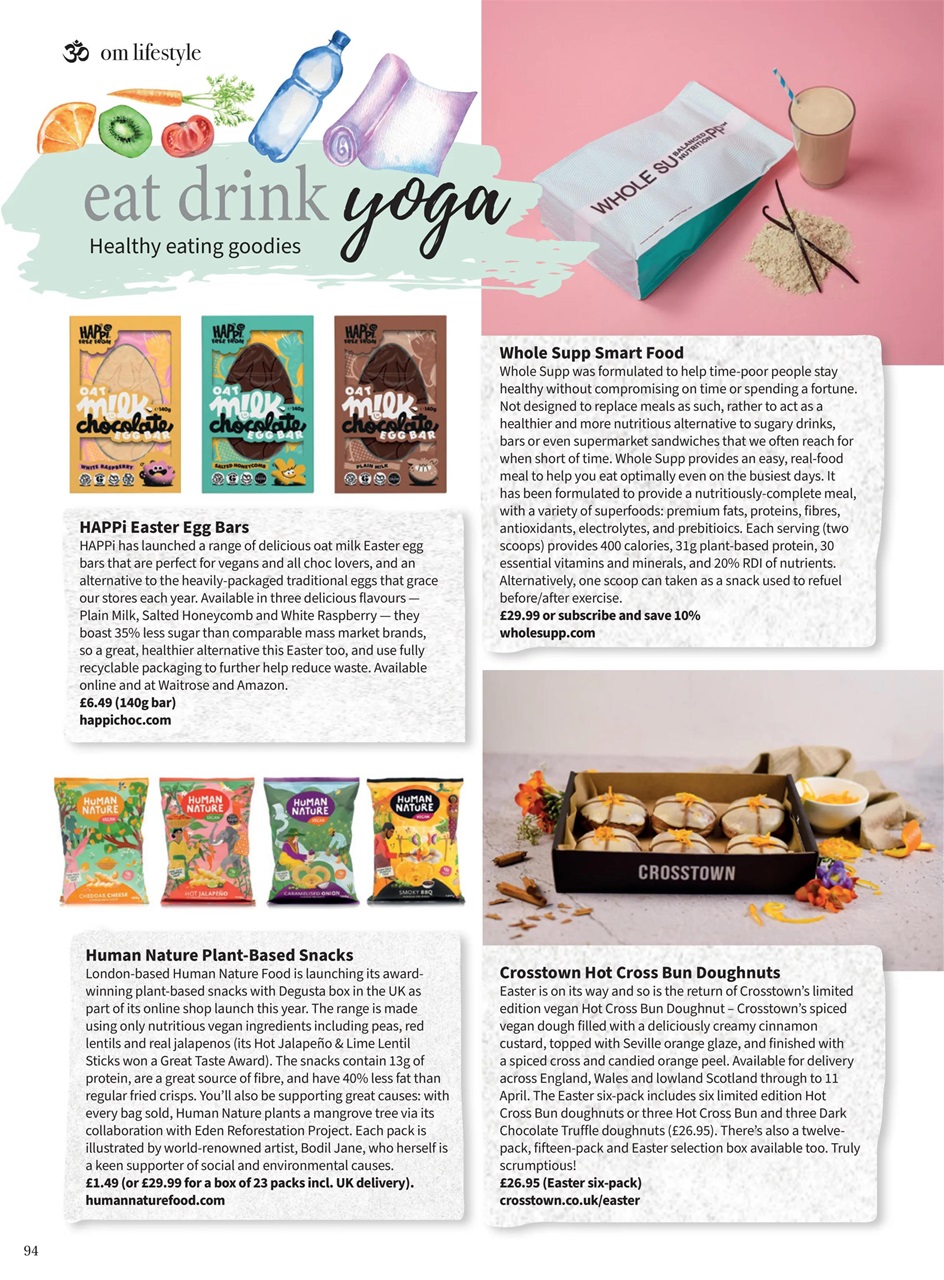 OM Yoga Magazine Preview Pages