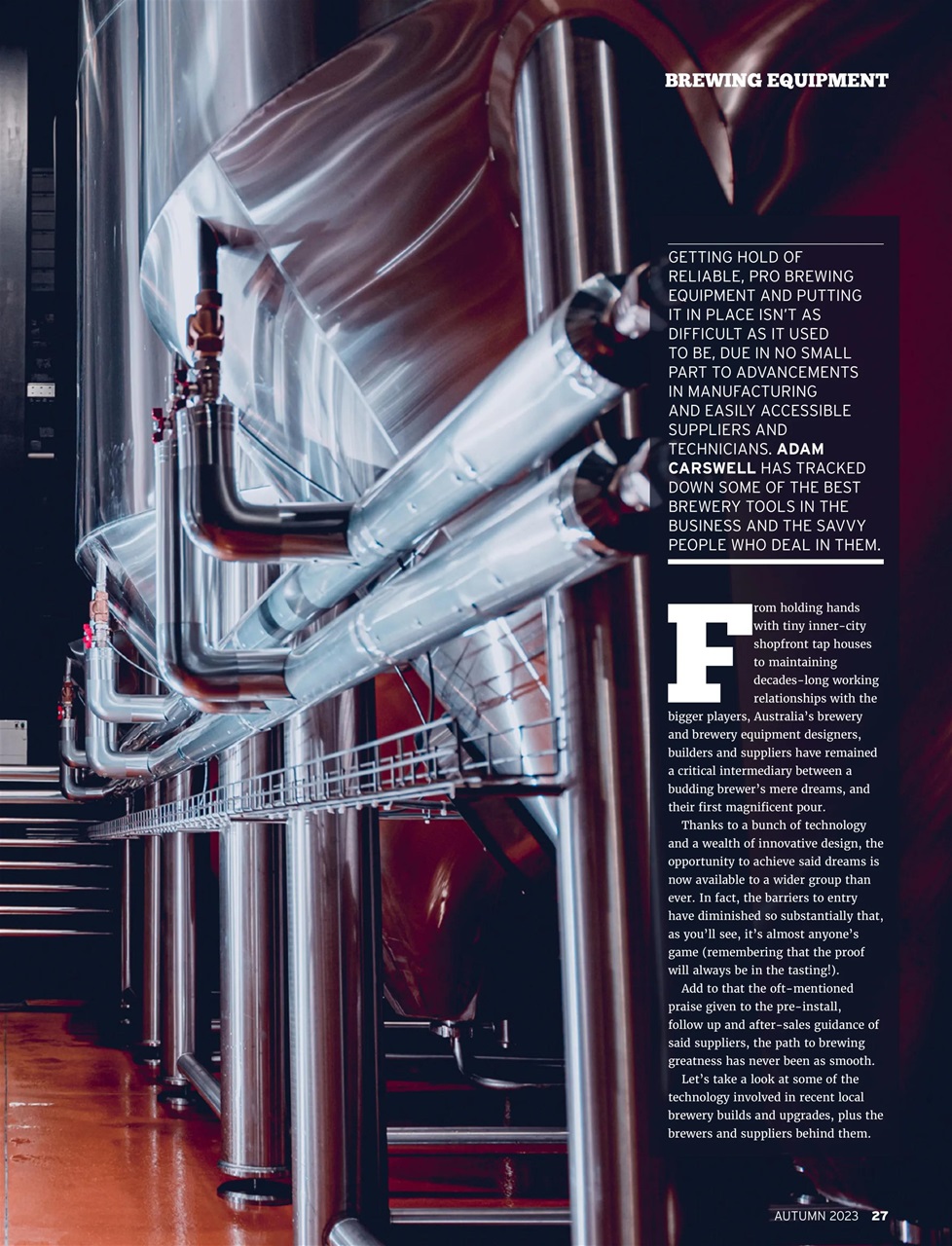 Beer and Brewer Preview Pages