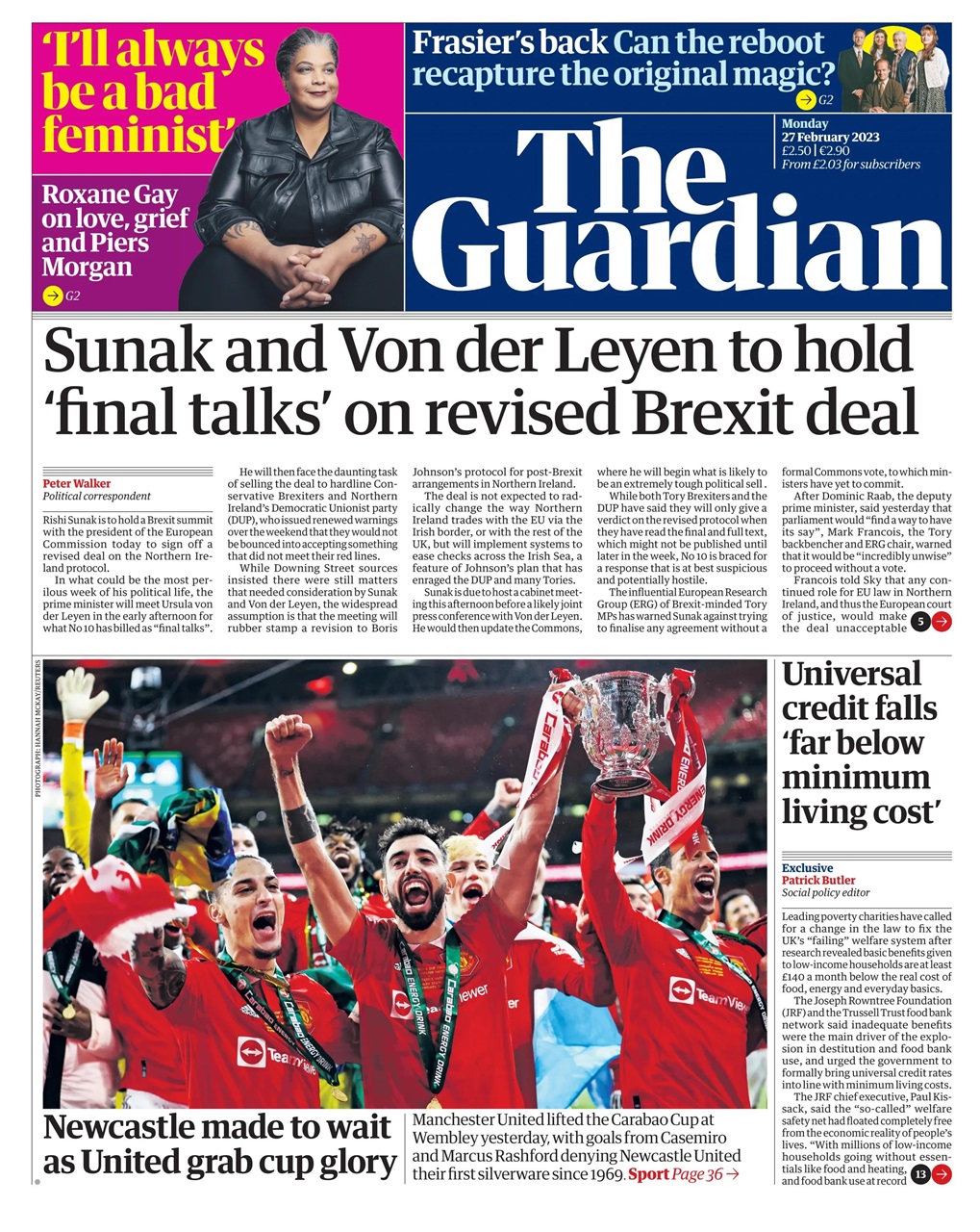 The Guardian Newspaper Preview Pages