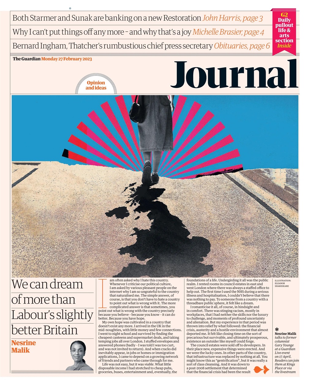 The Guardian Newspaper Preview Pages