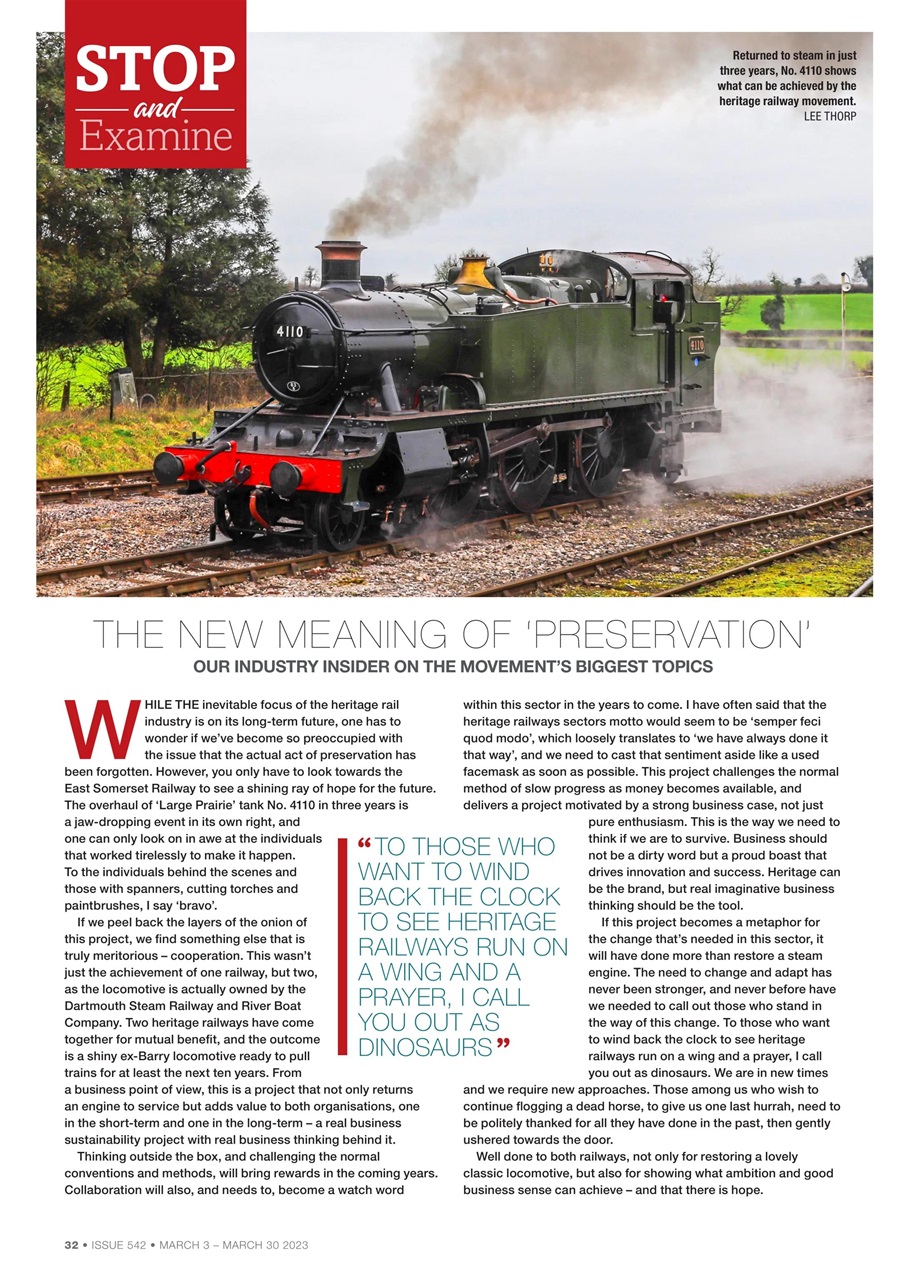 Steam Railway Preview Pages
