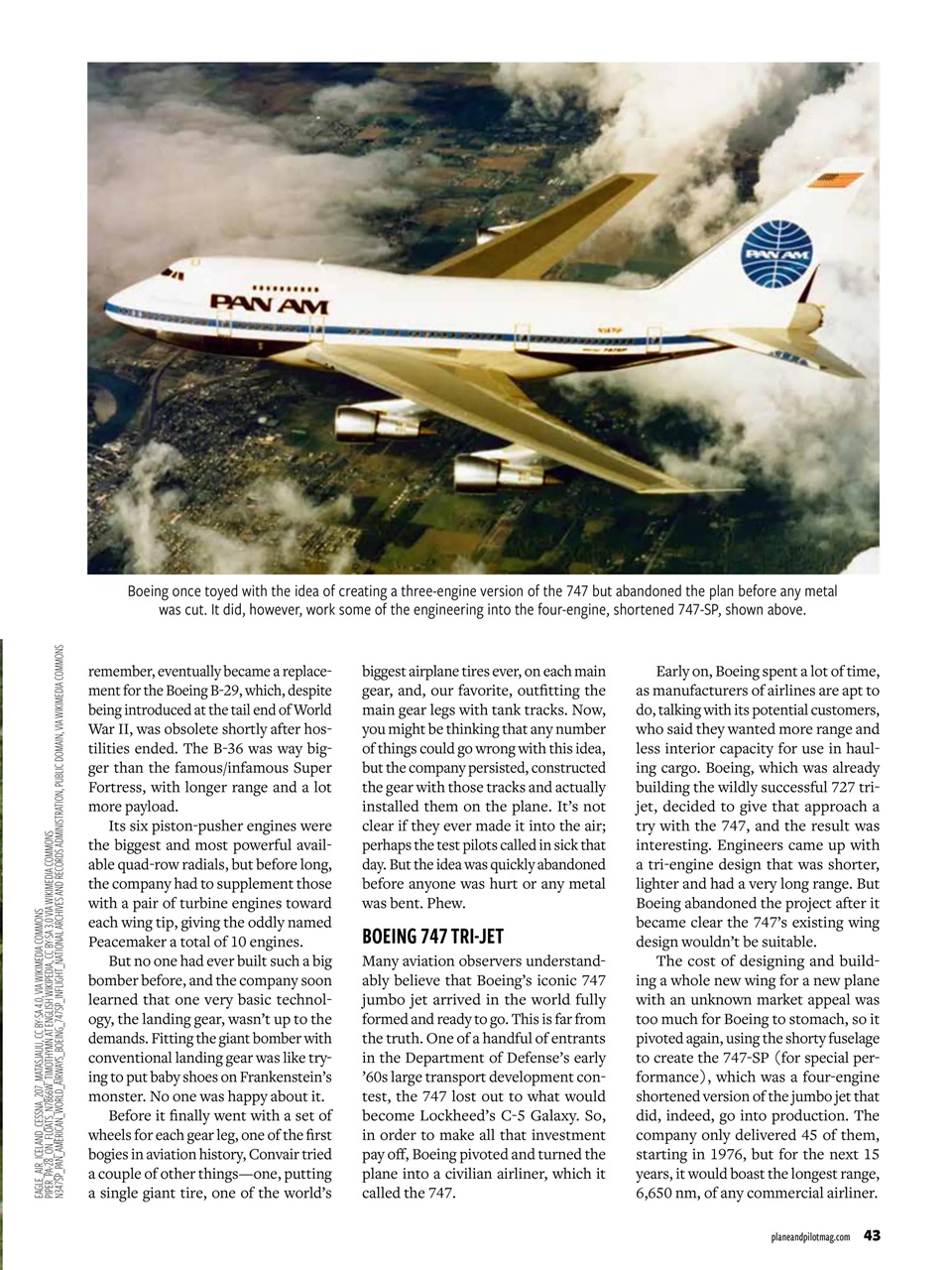Plane & Pilot Preview Pages