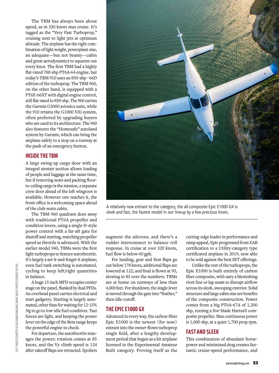 Plane & Pilot Preview Pages