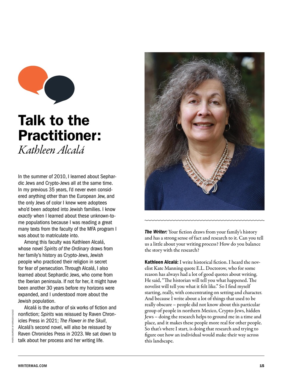 The Writer Preview Pages