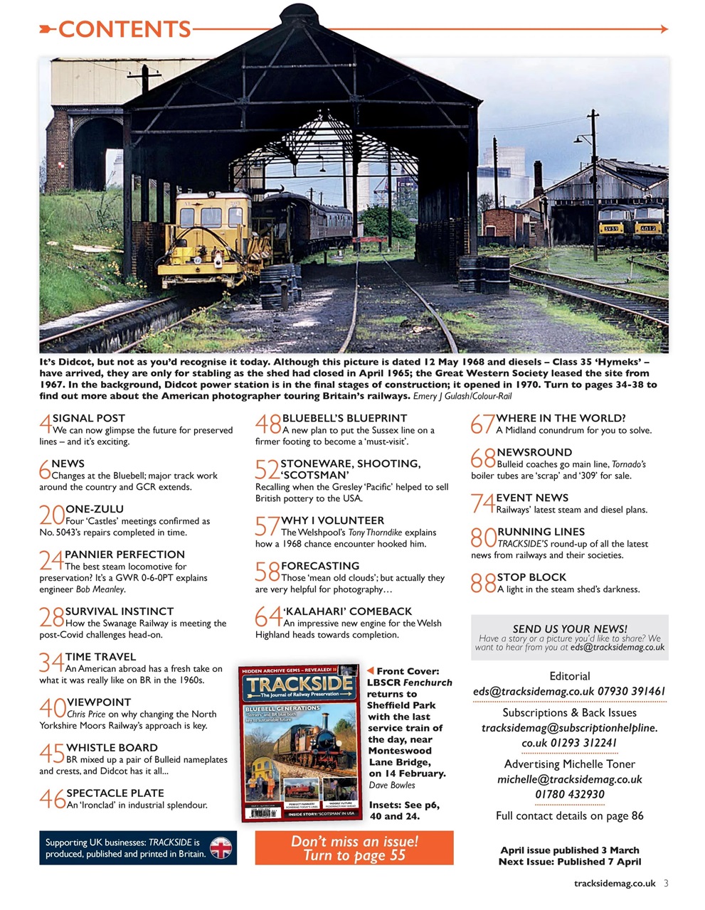 Trackside Preview Pages