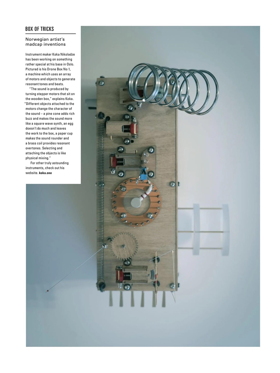 Electronic Sound Preview Pages