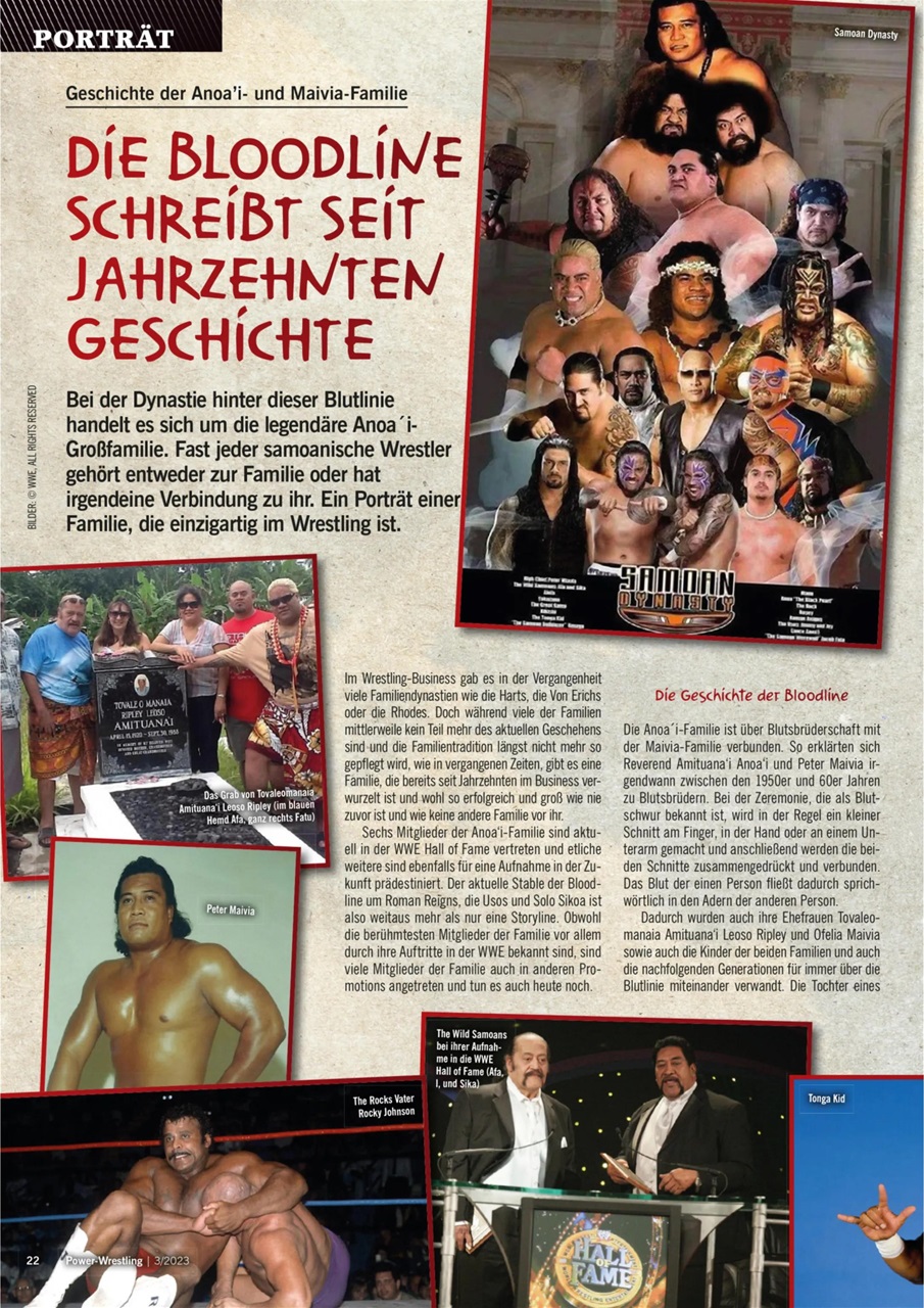 Power-Wrestling Preview Pages