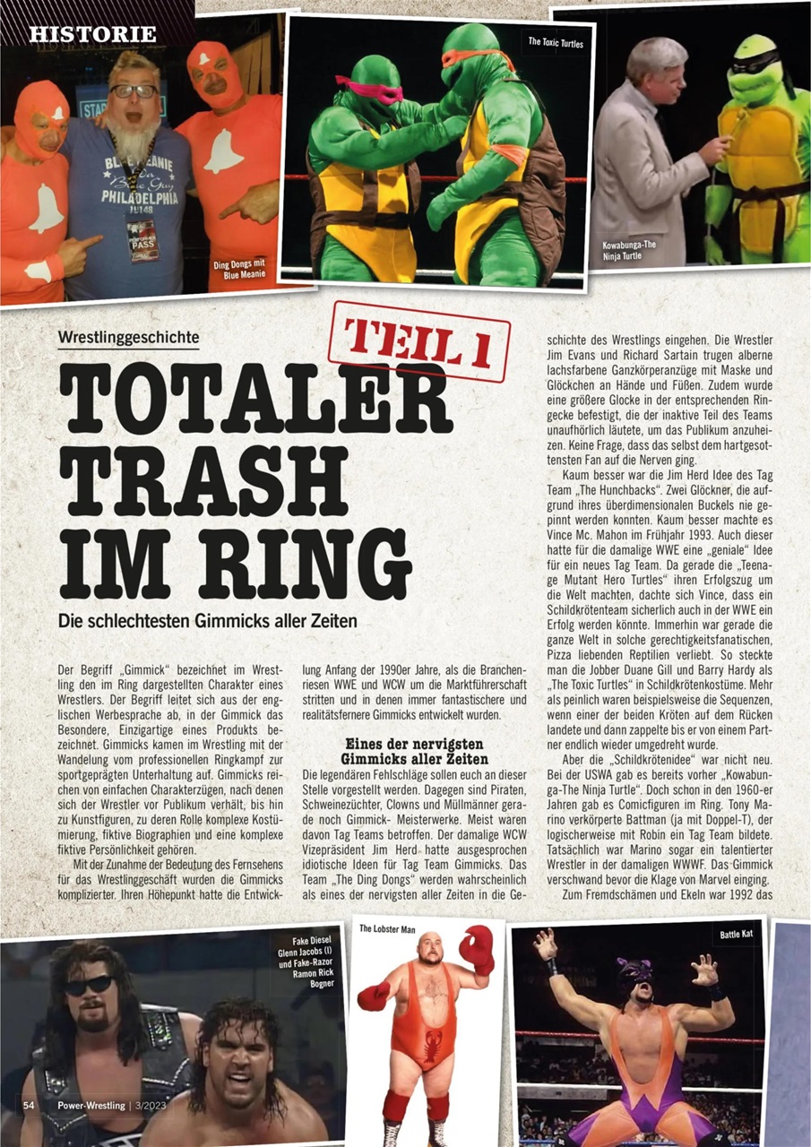 Power-Wrestling Preview Pages