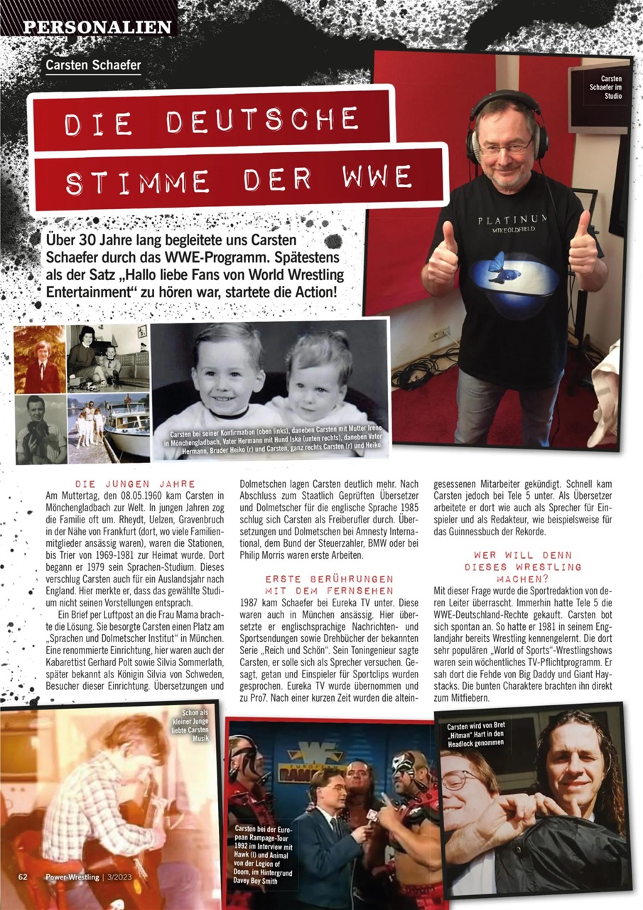 Power-Wrestling Preview Pages