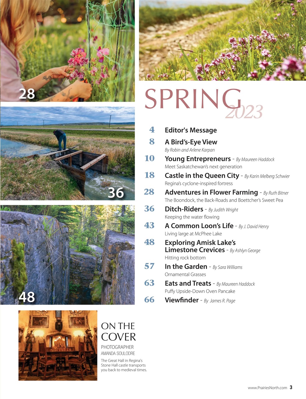 Prairies North Magazine Preview Pages