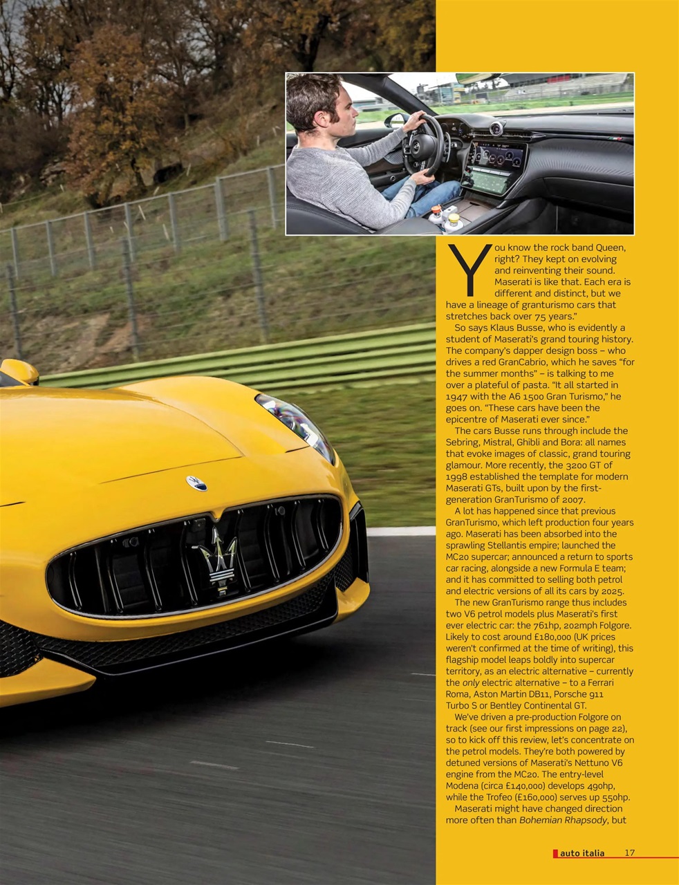 AutoItalia Magazine Preview Pages