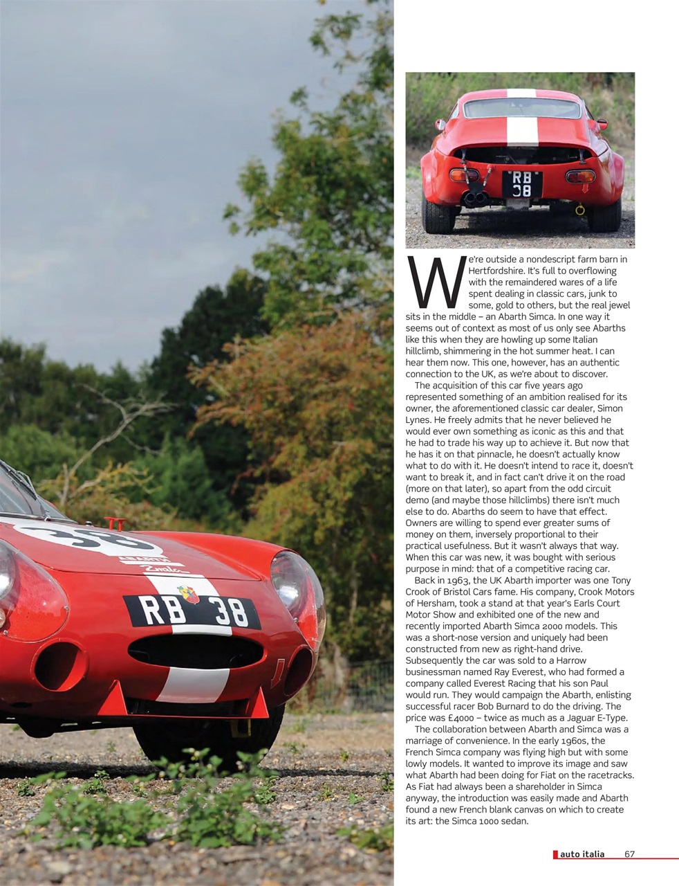 AutoItalia Magazine Preview Pages