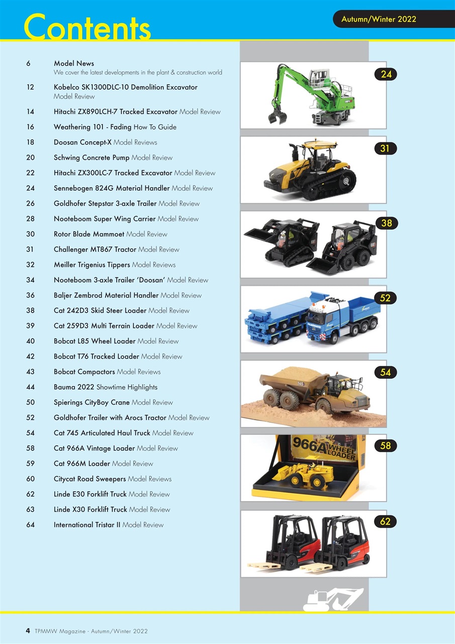Truck, Plant & Machinery Model World Preview Pages