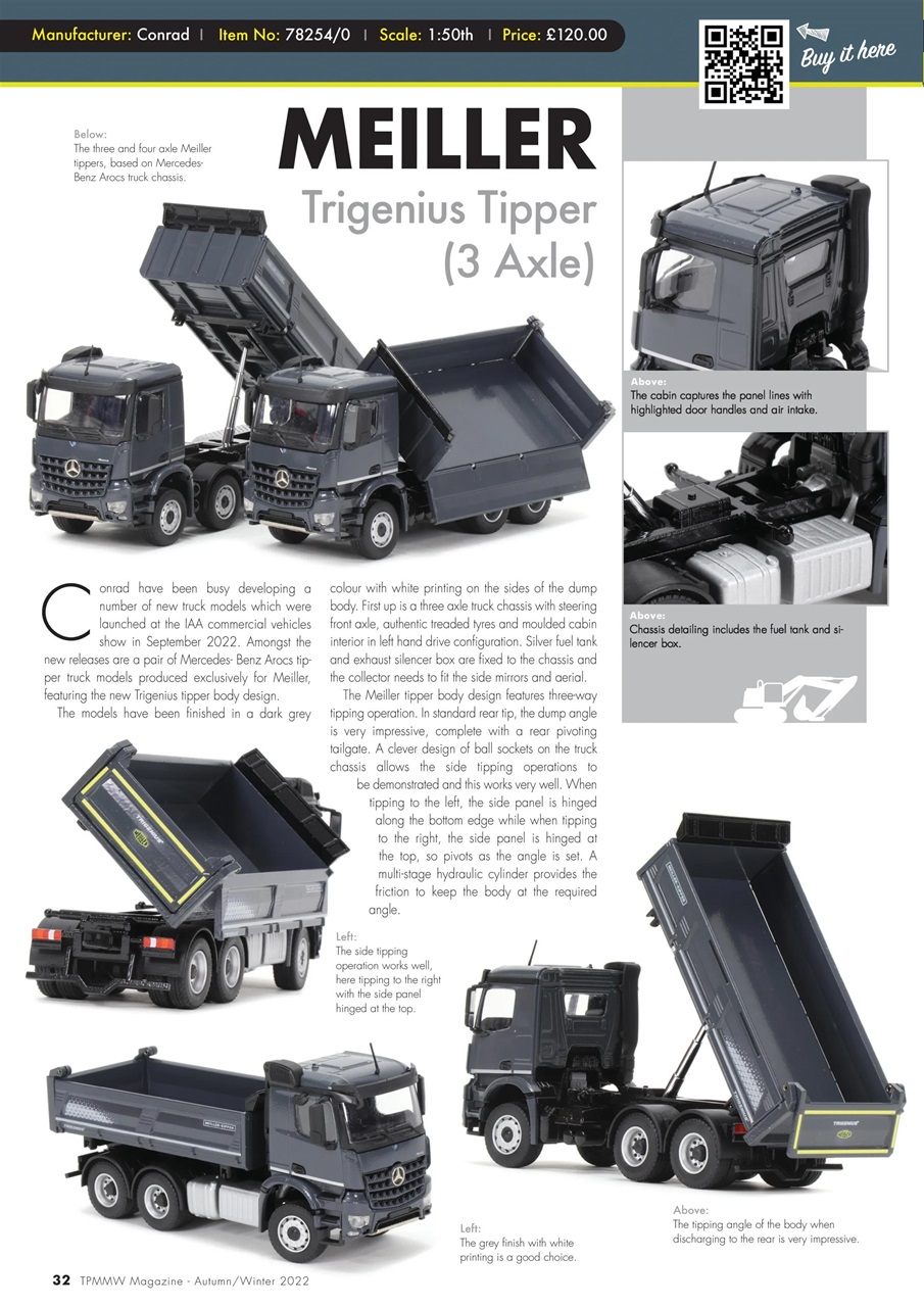 Truck, Plant & Machinery Model World Preview Pages