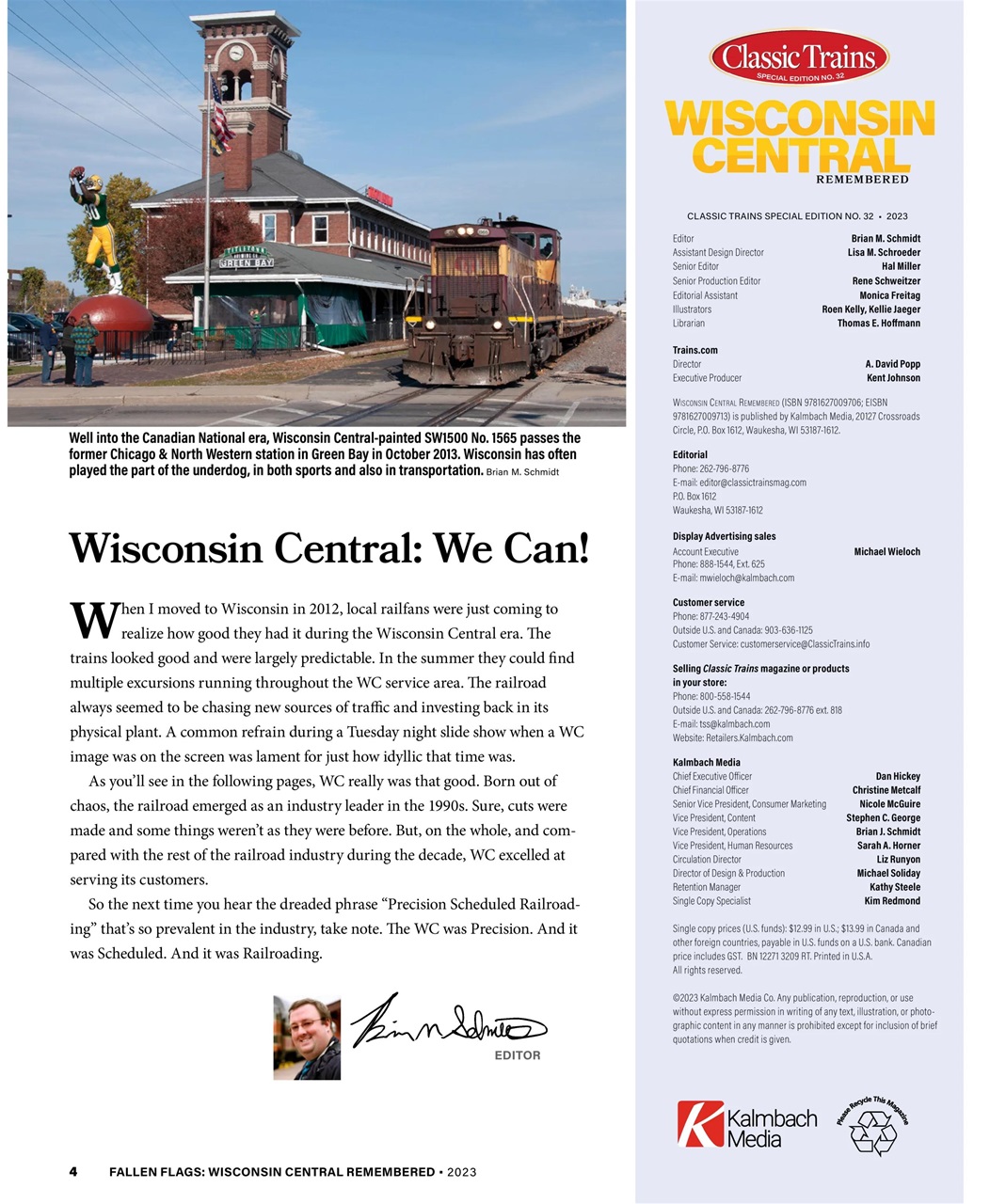 Classic Trains Preview Pages