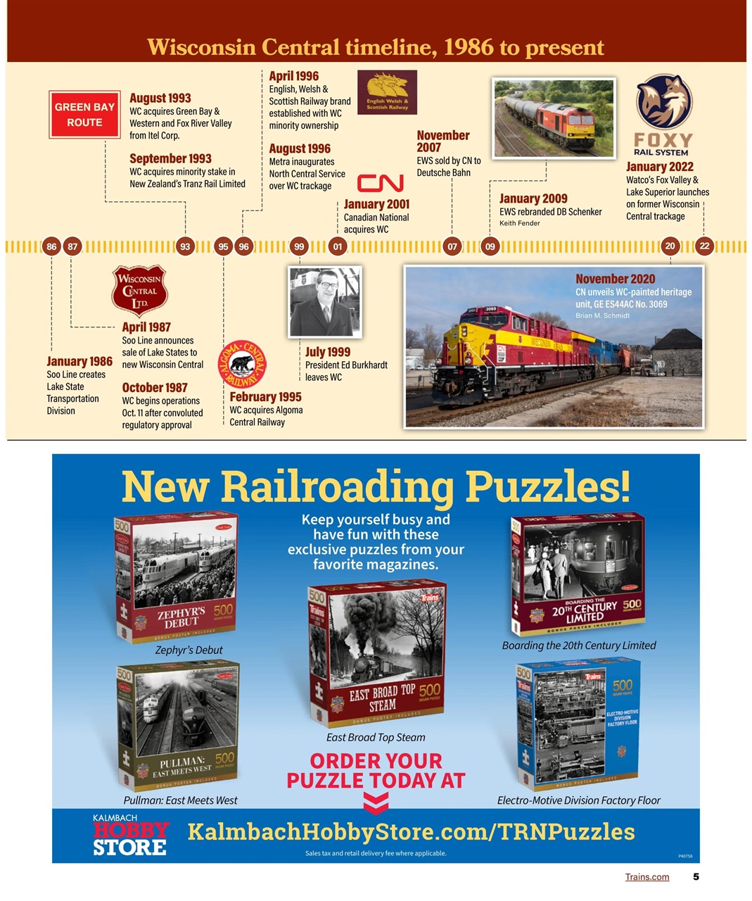 Classic Trains Preview Pages