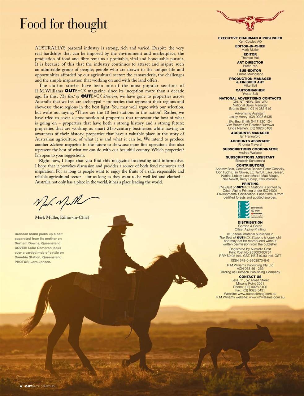 OUTBACK Magazine Preview Pages