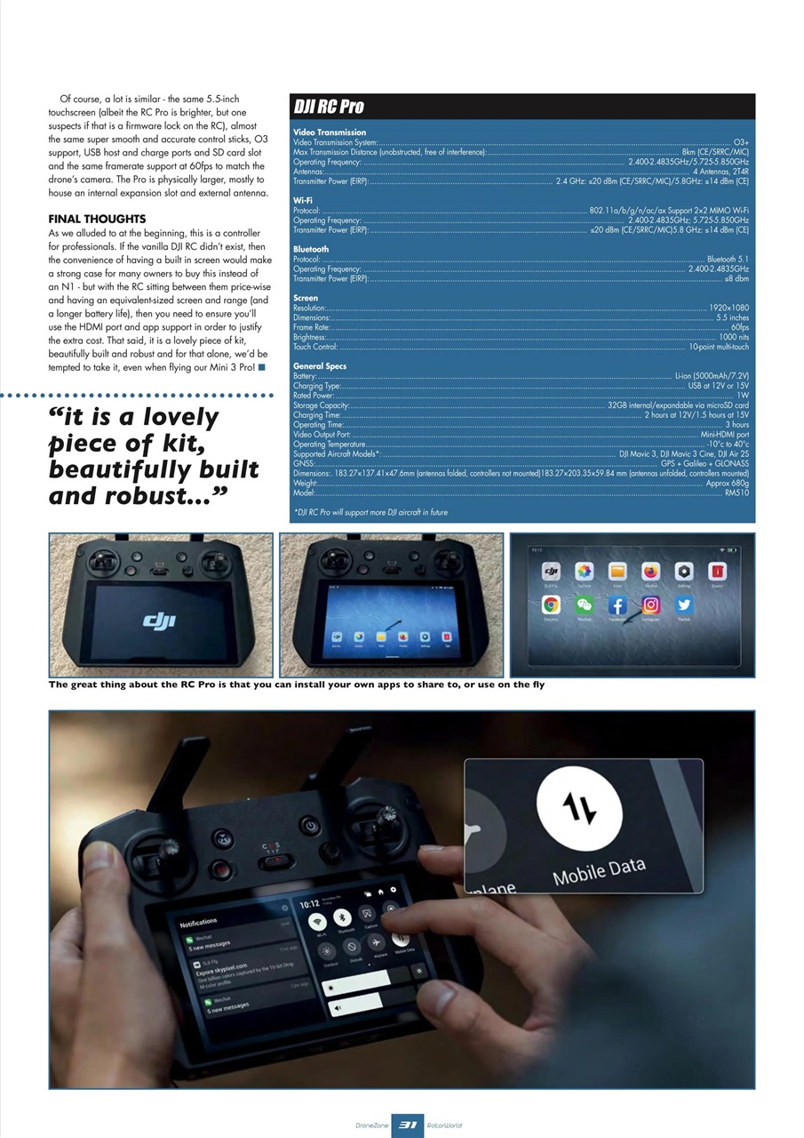 Radio Control DroneZone Preview Pages
