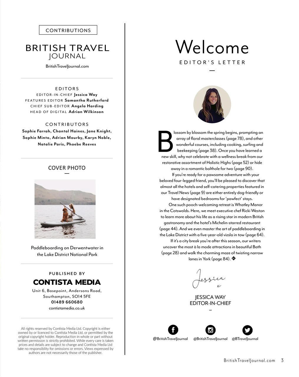 British Travel Journal Preview Pages