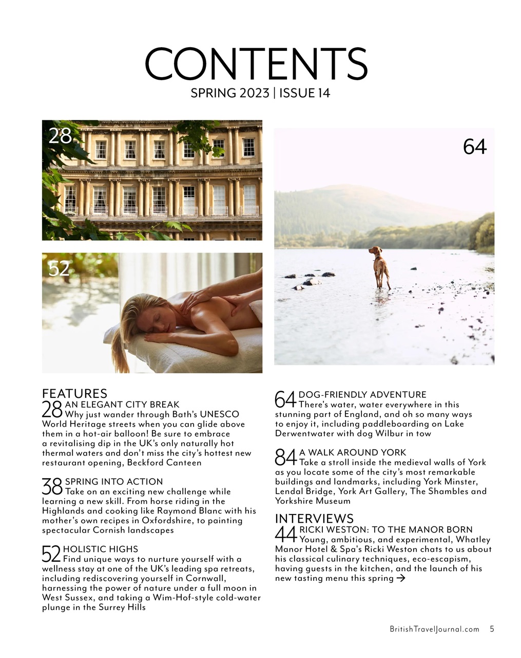 British Travel Journal Preview Pages