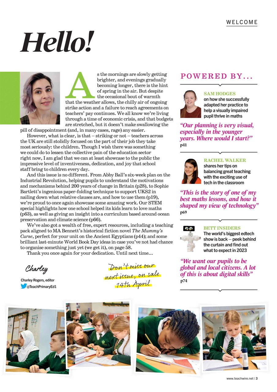 Teach Primary Preview Pages