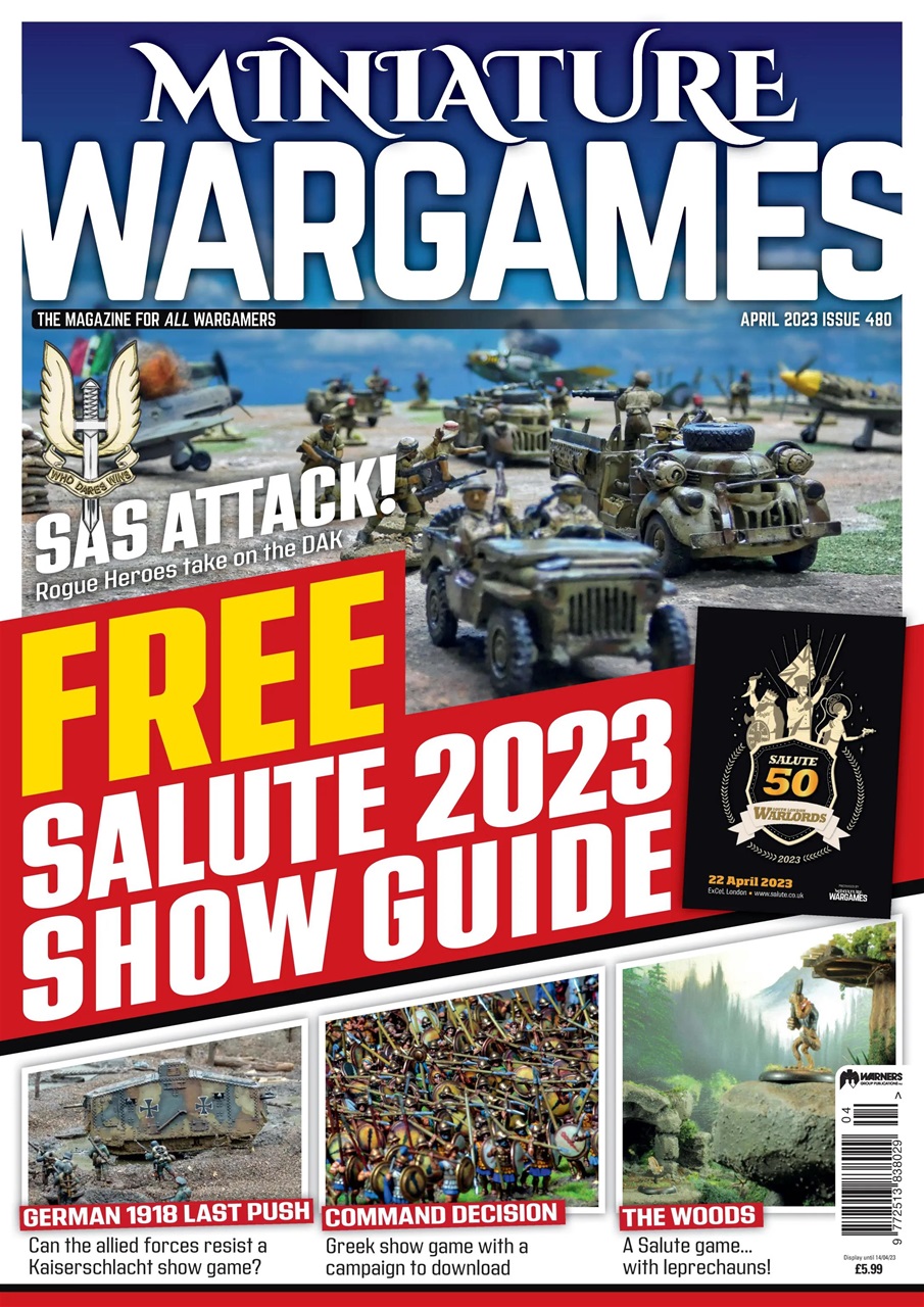 Miniature Wargames Preview Pages