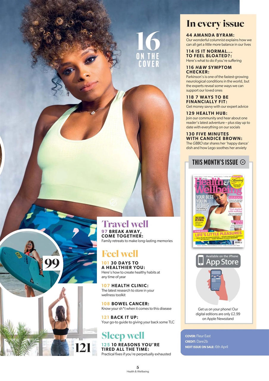 Health & Wellbeing Preview Pages