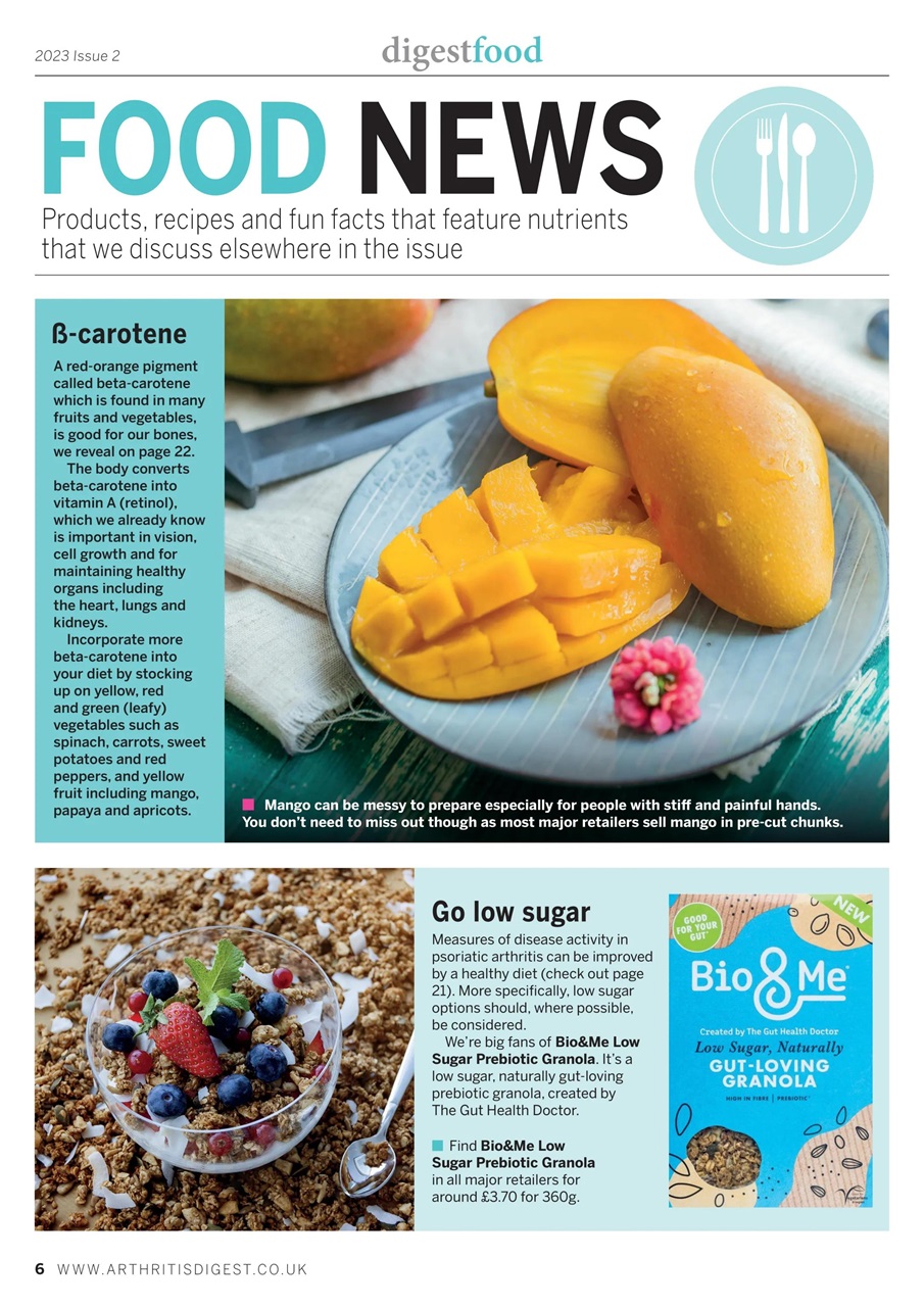 Arthritis Digest Preview Pages