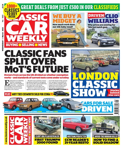 Classic Car Weekly issue 