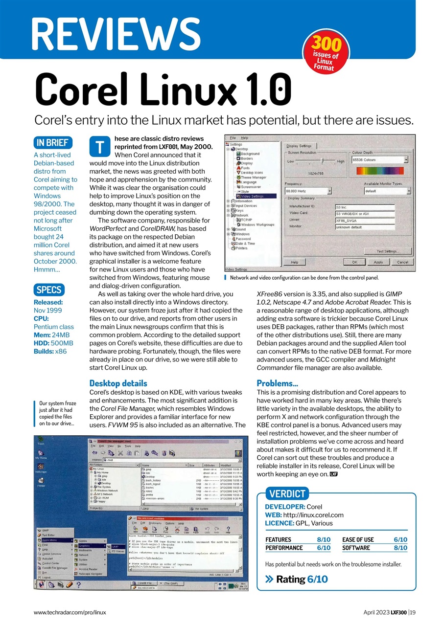 Linux Format Preview Pages