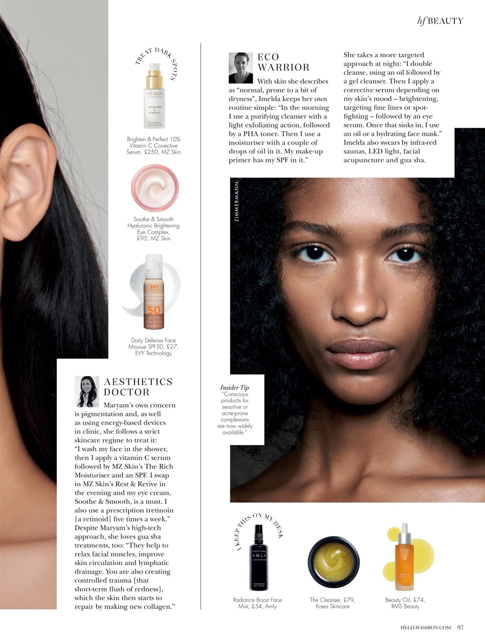 Hello! Fashion Monthly Preview Pages