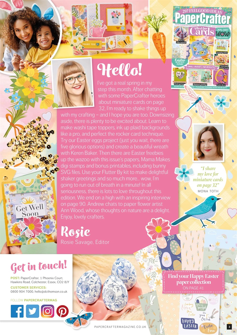 PaperCrafter Preview Pages