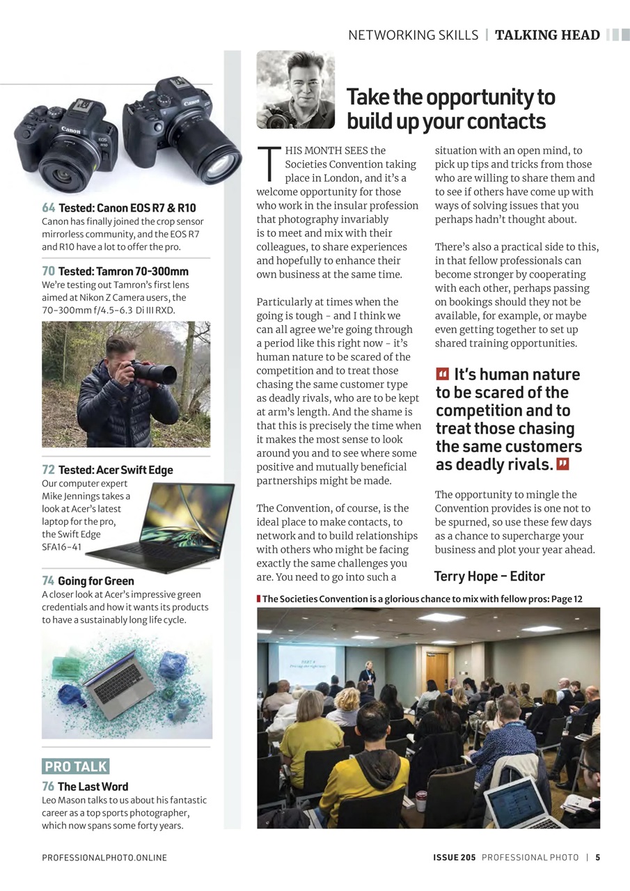 Professional Photo Preview Pages