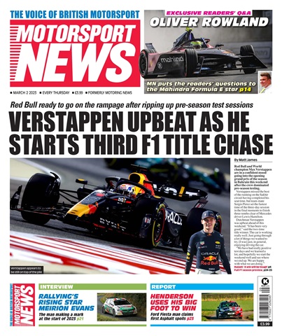 Motorsport News issue 02 Mar 23
