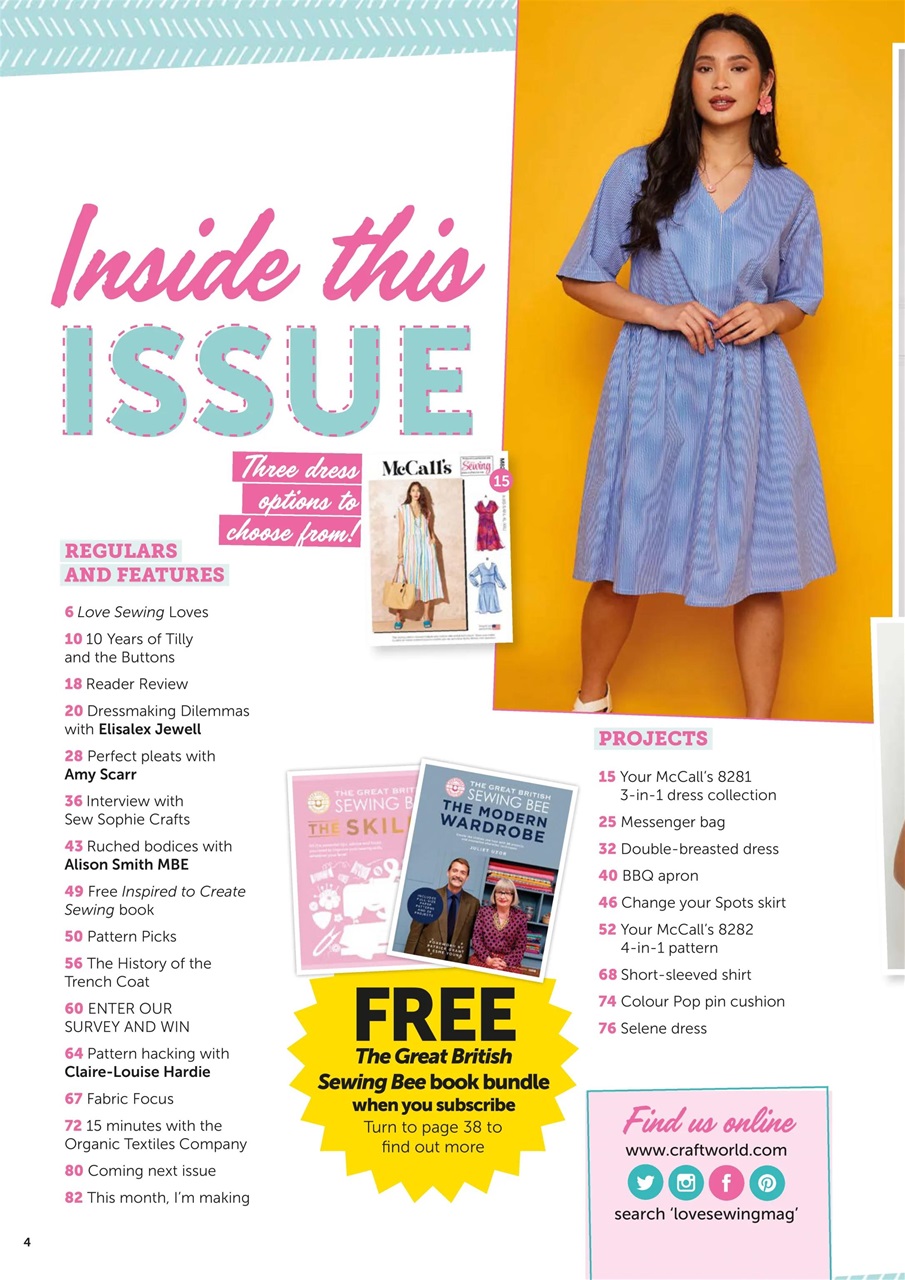 Love Sewing Preview Pages