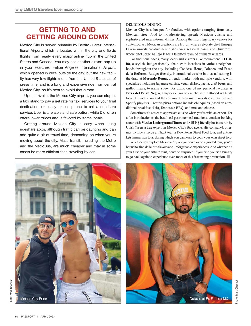 Passport Preview Pages