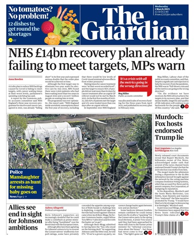 The Guardian Newspaper issue Wednesday, March 1, 2023